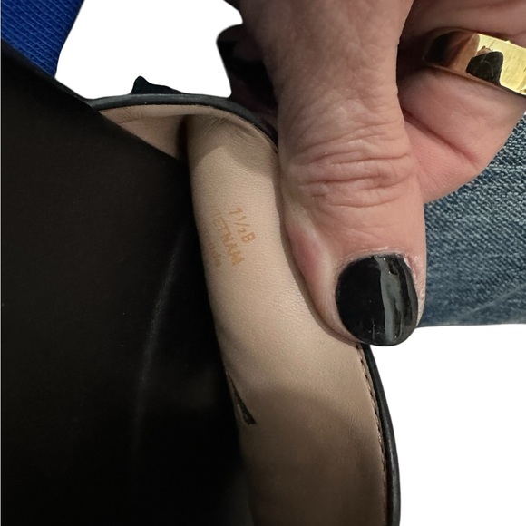 Cole Haan Flynn Leather Logo Flat Slide Sandals 7.5 - Picture 8 of 8